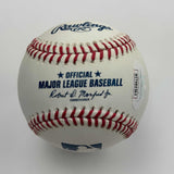 Autographed/Signed John Rocker 99 NL Champs Rawlings ROML JSA COA