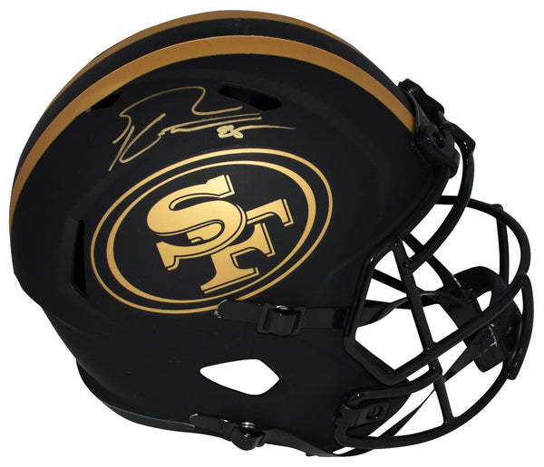 GEORGE KITTLE SIGNED SAN FRANCISCO 49ERS ECLIPSE FULL SIZE SPEED HELMET BECKETT