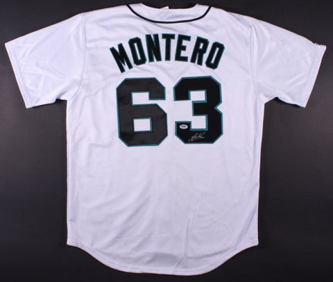 Jesus Montero Signed Seattle Mariners Jersey (PSA Hologram)