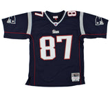 Rob Gronkowski Signed New England Patriots Mitchell & Ness 2010 Navy NFL Jersey