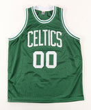 Robert Parish Signed Boston Celtics Jersey (PSA COA) 4XNBA Champion Center/ HOF