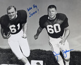 Arkansas Jimmy Johnson "Woo Pig Sooie!" Signed 16x20 Horizontal Photo BAS Wit