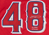Reid Detmers "No Hitter 5/10/22" Signed Los Angeles Angels Jersey (Beckett)