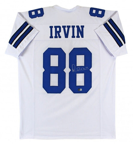 Michael Irvin Signed Dallas Cowboys Jersey (Beckett) 5xPro Bowl Wide Receiver