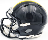 TERRY BRADSHAW AUTOGRAPHED STEELERS BLACK SPEED MINI HELMET BECKETT 230085