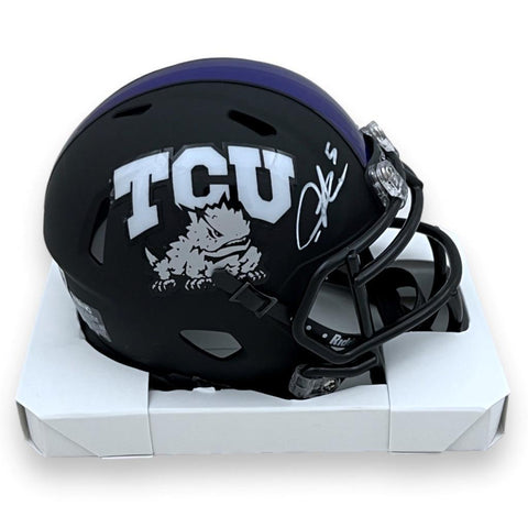 TCU Ladainian Tomlinson Autographed Signed Mini Helmet - Beckett