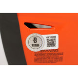 Quinshon Judkins Autographed Cleveland Browns Midi Helmet Beckett Witness 53112