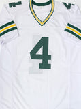 Packers Hall of Famer BRETT FAVRE Signed Custom Replica White Jersey AUTO - JSA