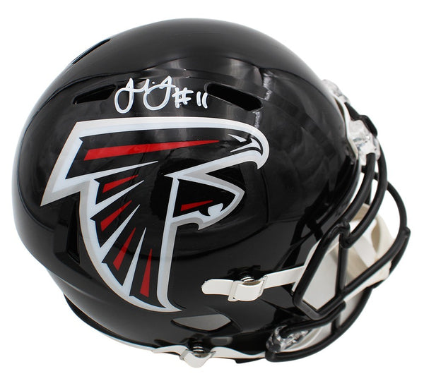 Julio Jones Signed Atlanta Falcons Speed Full Size NFL Helmet