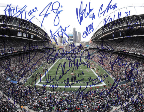 Legends Multi Autographed 11x14 Photo With Kam Chancellor & Earl Thomas 244023