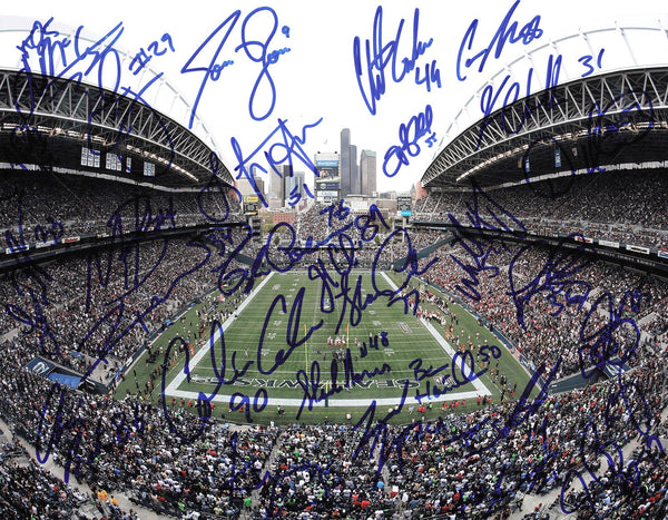 Legends Multi Autographed 11x14 Photo With Kam Chancellor & Earl Thomas 244023