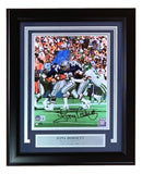 Tony Dorsett Signed Framed 8x10 Dallas Cowboys vs Eagles Photo BAS