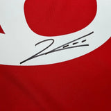 Framed Autographed/Signed Robert Lewandowski 35x39 Bayern Jersey BAS COA