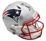 Adam Vinatieri Signed New England Patriots Speed Authentic NFL Helmet