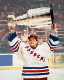 Mike Richter Signed New York Rangers Mini Goalie Mask Beckett / 1994Cup Champion