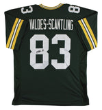 Marquez Valdes-Scantling Signed Green Pro Style Jersey JSA Witness #WIT108319