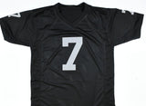 Geno Smith Autographed Black Pro Style Jersey - Beckett W Hologram *Black