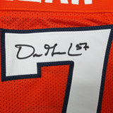 Autographed/Signed Dre Greenlaw Denver Orange Pro Cut Jersey Beckett BAS COA
