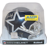Brandon Aubrey Autographed Dallas Cowboys AMP Mini Helmet Beckett 43117