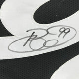 FRAMED Autographed/Signed BRETT KEISEL 33x42 Pittsburgh Black Jersey JSA COA