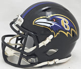 MARK ANDREWS AUTOGRAPHED RAVENS BLACK SPEED MINI HELMET BECKETT WITNESS 216988