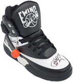 PATRICK EWING AUTOGRAPHED ATHLETICS 33 HI OG RIGHT SHOE KNICKS 13 BECKETT 236554