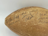1965 NFL Champion Packers Autographed Football 49 Sigs Lombardi Beckett AE36395