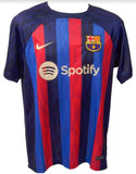 Raphinha Signed Barcelona F C Nike Style Home Jersey (Beckett COA) Winger