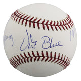 Athletics Vida Blue "71 Cy Young, 71 MVP" Signed OAL Baseball BAS #BU43401