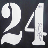 Claude Makelele Signed Real Madrid FC Away Soccer Jersey #24 with Beckett COA