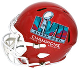 PATRICK MAHOMES SIGNED KANSAS CITY CHIEFS SUPER BOWL LVII SPEED HELMET BECKETT