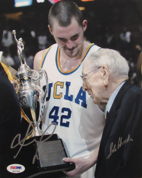 Kevin Love John Wooden Dual-Autographed 8x10 Photo UCLA PSA/DNA 179799