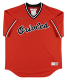 Orioles Cal Ripken Jr. "HOF 2007" Signed Orange Nike Jersey Fanatics #B511861
