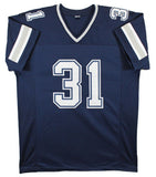 George Teague Signed Dallas Cowboys Jersey (Beckett) Alabama Crimson Tide D.B