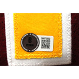 Frankie Luvu Autographed/Signed Pro Style Red XL Jersey Beckett Witness 51836