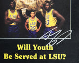 Shaquille O'Neal Signed 1989-90 College Basketball LSU Yearbook BAS W #3W388793
