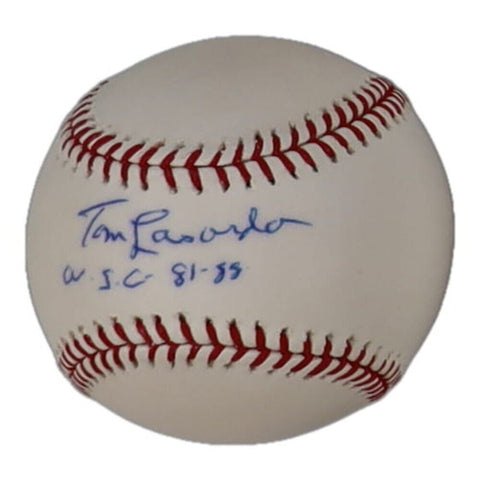 Tommy Lasorda Signed ML Baseball "W.S.C - 81-88" (PSA & MLB) Los Angeles Dodgers