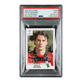 Paolo Maldini Signed 1999-00 Panini UCL Stickers #293 - PSA 5 AUTO 10