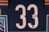 CHARLES TILLMAN (Bears navy SKYLINE) Signed Autographed Framed Jersey Beckett