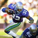 Ricky Watters Signed Seattle Seahawks Jersey (JSA COA) 5xPro Bowl R.B.