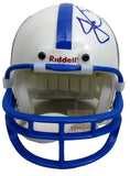 Jim Parker HOF Signed/Inscribed Baltimore Colts Mini Football Helmet JSA 213093