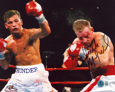 Boxing Micky Ward "Irish" Authentic Signed 8x10 Horizontal Photo BAS 7