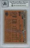 Tony Dorsett Autographed 1981 Topps #500 Trading Card Beckett 10 Slab 14713