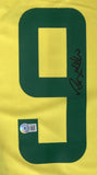 Ronaldo Signed Yellow Brazil Soccer Jersey BAS