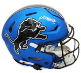 Amon-Ra St. Brown Signed Detroit Lions Speed Flex Authentic Alt '24 NFL Helmet