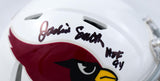 Jackie Smith Signed Arizona Cardinals 60-04 Speed Mini Helmet- Beckett W Holo
