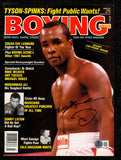 Sugar Ray Leonard Autographed Signed Magazine Beckett BAS QR #BM37876