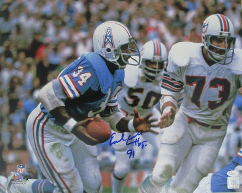 Earl Campbell Oilers Signed/Autographed 16x20 Photo JSA 137910
