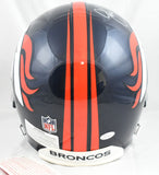 John Elway Autographed Denver Broncos F/S Authentic Helmet - JSA W *Silver