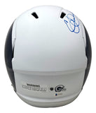 Eric Dickerson Signed Los Angeles Rams FS AMP Replica Speed Helmet HOF 99 BAS